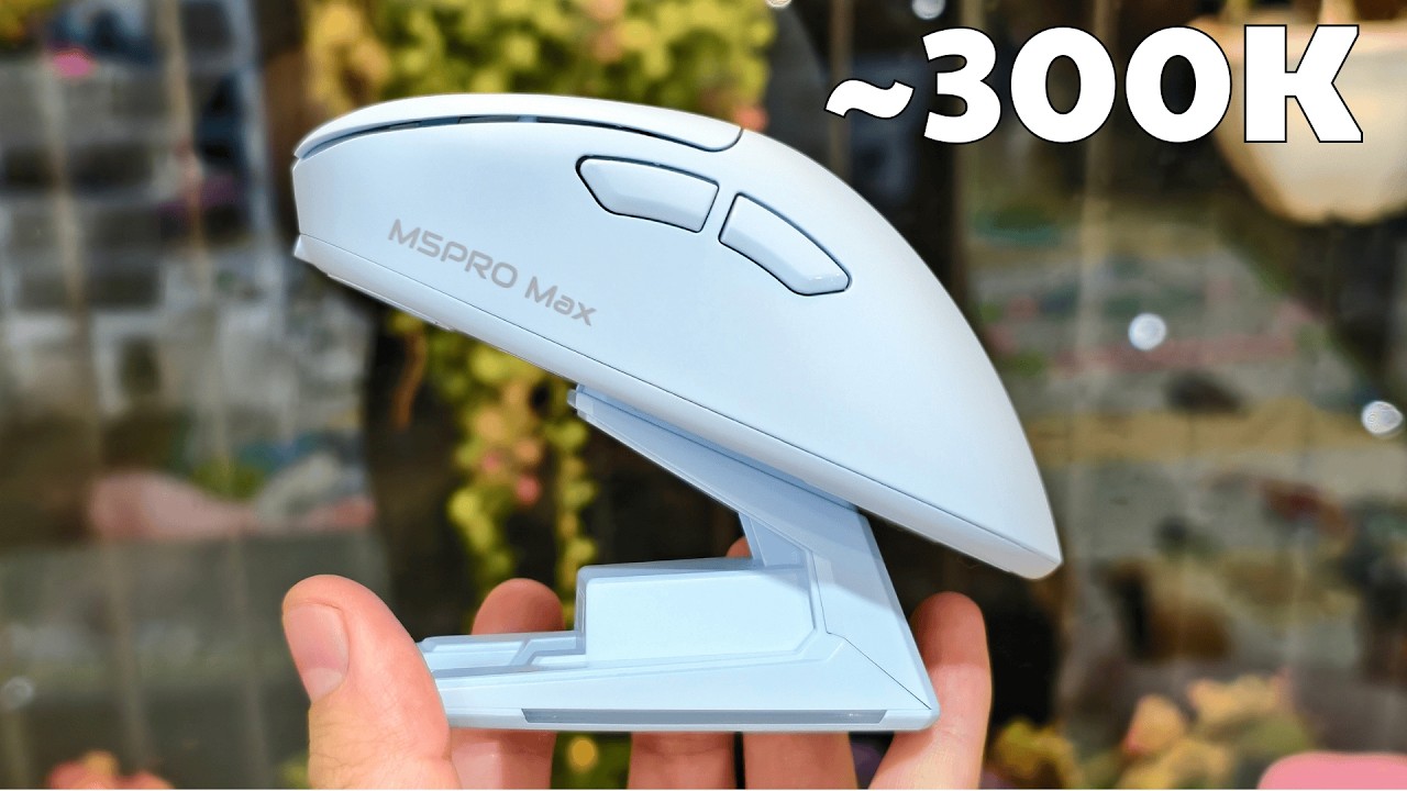 Kèo quỷ còn nguyên : Lingbao M5 Pro, M5 Pro Max - PAW 3395, 8000Hz Chỉ ~300K