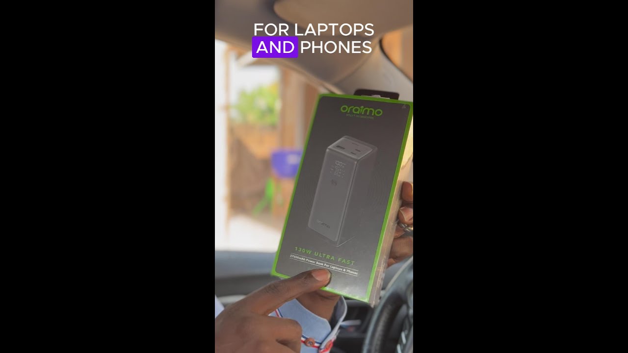 This 130W Power Bank Is No Joke | Oraimo PowerJet 130