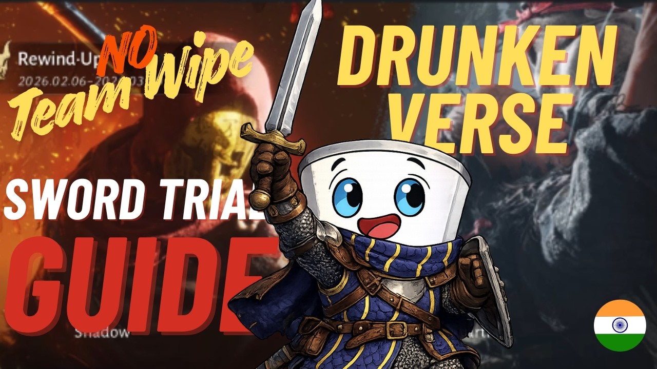 SWORD TRIAL DRUNKEN VERSE GUIDE In WHERE WINDS MEET