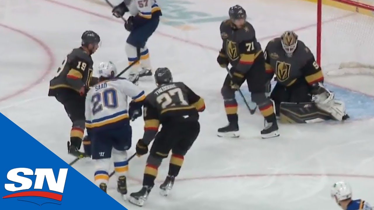 Brandon Saad Scores His First Goal As Member Of Blues