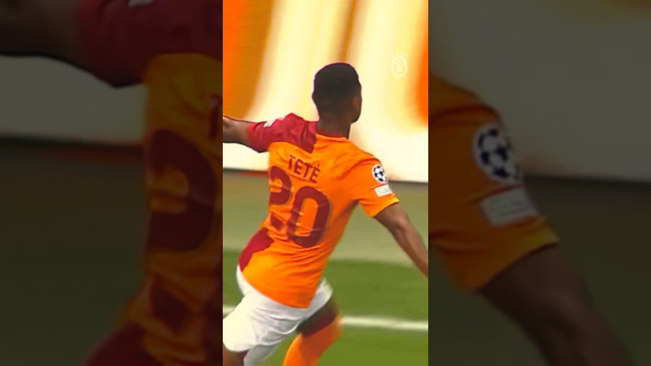 ⚽ UEFA Şampiyonlar Ligi'nde haftanın golü 𝐓𝐞𝐭𝗲̂'den! 🔥 