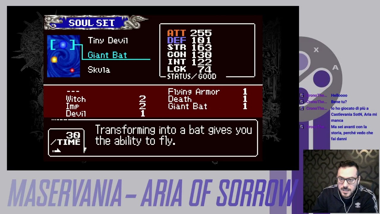 Maservania - Aria of Sorrow. Potrebbe essere già FINALE