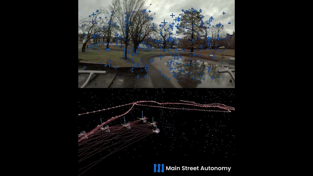 MSA- Visual SLAM (no lidar, no IMU) on a drone -- extended version