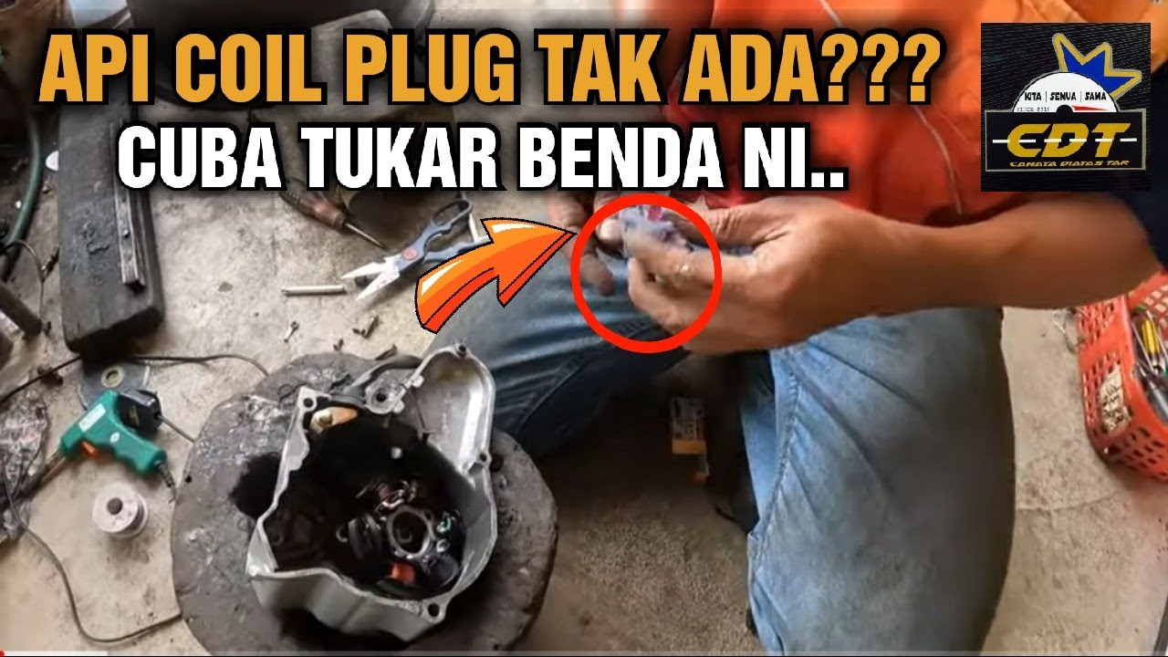 EX5 DREAM API COIL START TAK ADA BOLEH TUKAR BENDA NI