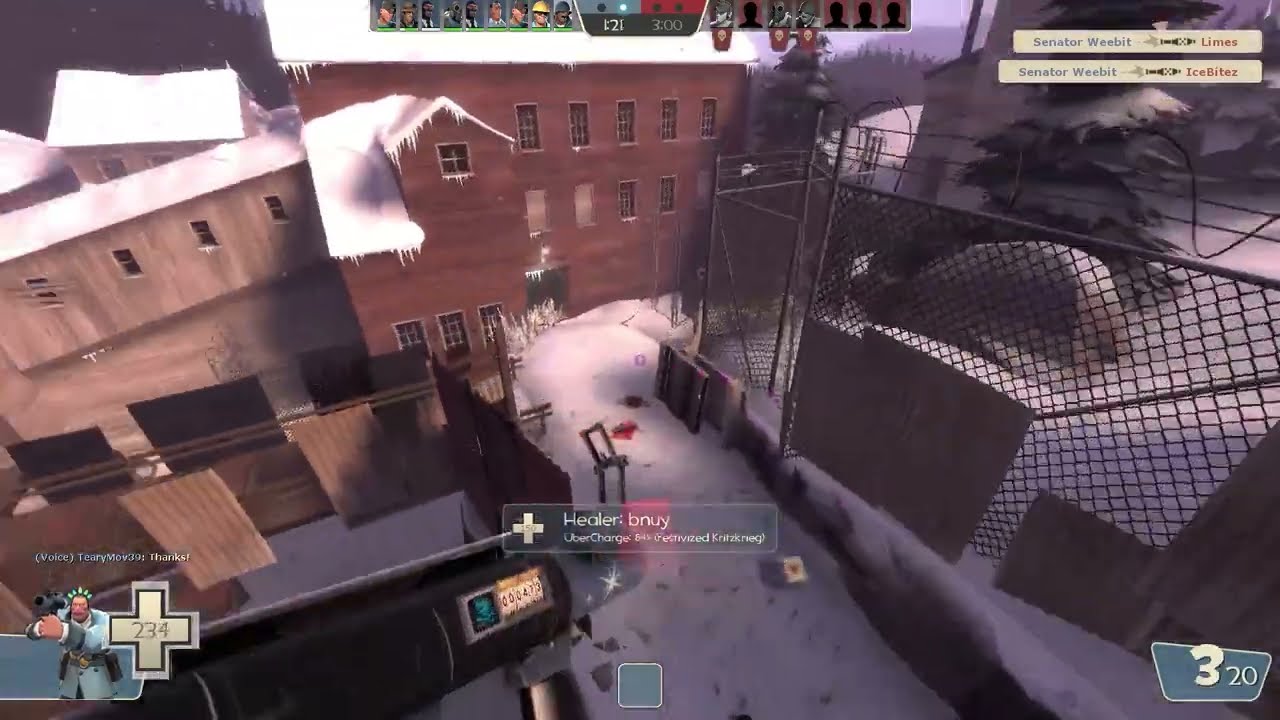 Видео игрового процесса Team Fortress 2 (фрагменты трансляции)