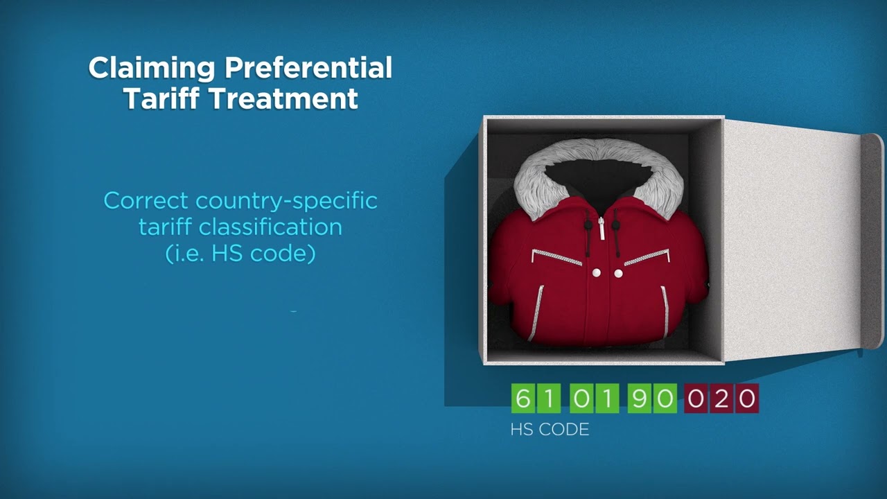 CPTPP &ndash; Step 4 &ndash; Claim Tariff reductions for your products