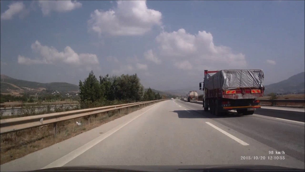 Adana Şanlıurfa Otoyolu ( Osmaniye'den Gaziantep'e ) Full HD