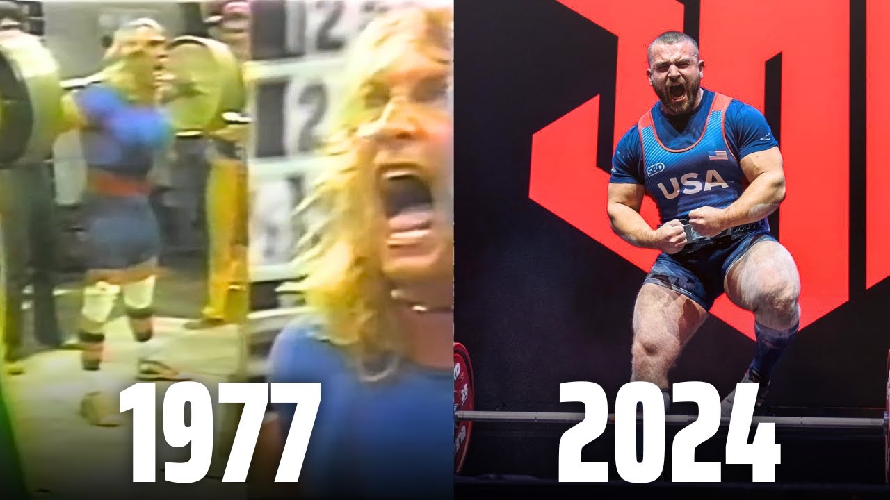 EVOLUTION of POWERLIFTING History | 1977-2024