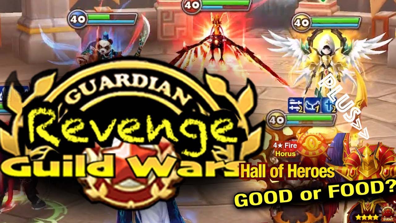 Guardian Revenge Guild War!! + Duamutef - Good or Food? - Summoners War