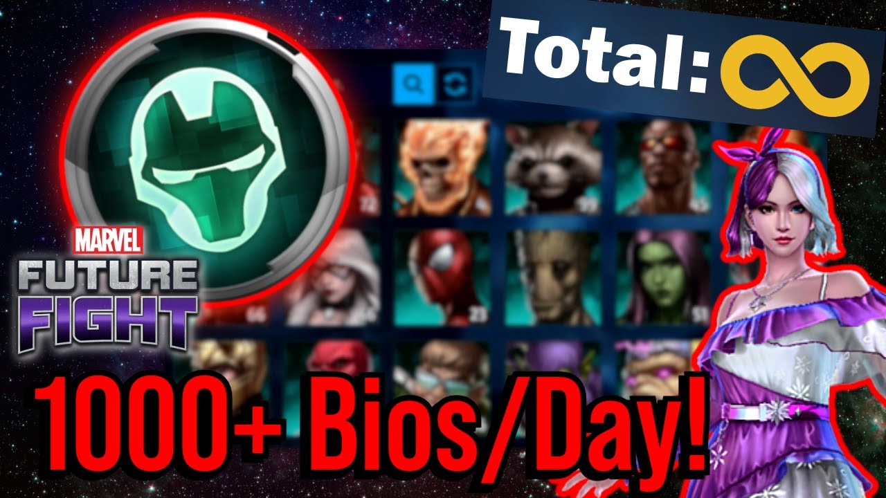 1,000+ Bios Every Day! | Full Farming Guide | Marvel Future Fight