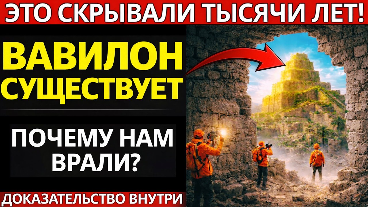 От Кого ПРЯТАЛИ ВАВИЛОН? ГДЕ БЫЛ Вавилон На Самом Деле?