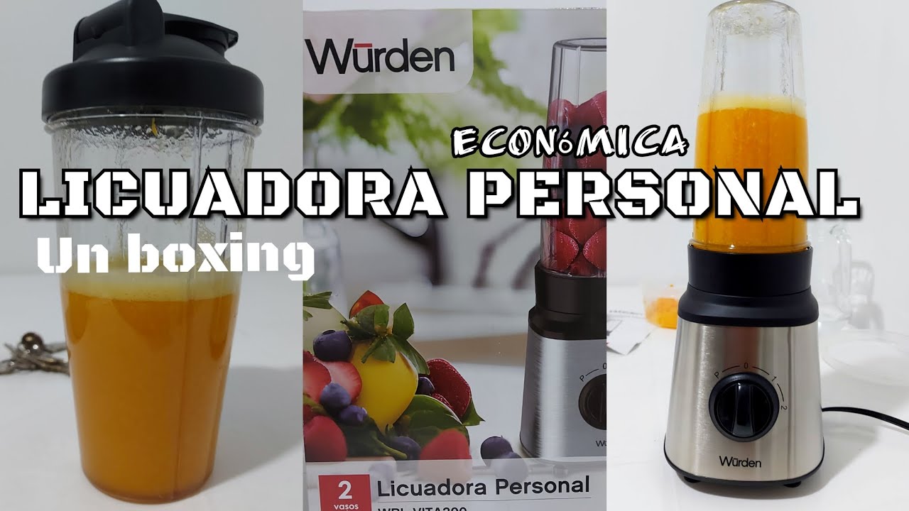 Licuadora personal wurden🥰 la más económica...💰