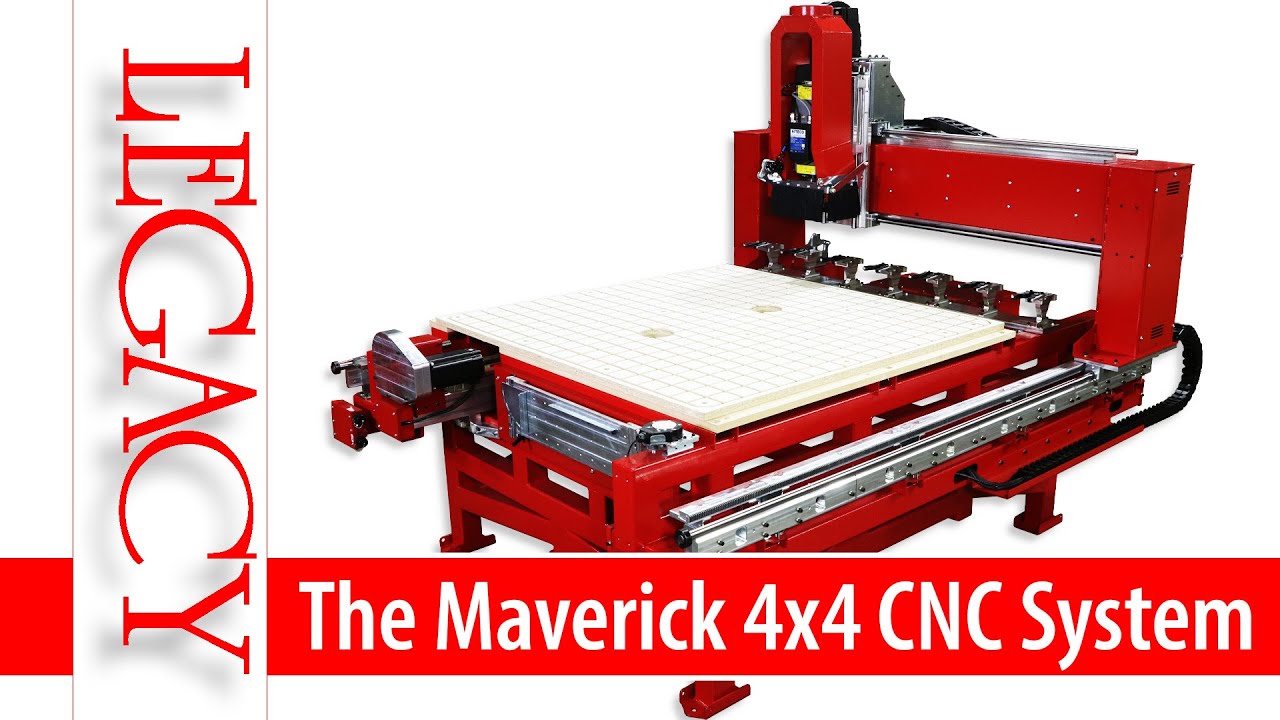 Представляем систему ЧПУ Maverick 4x4 — Legacy Woodworking