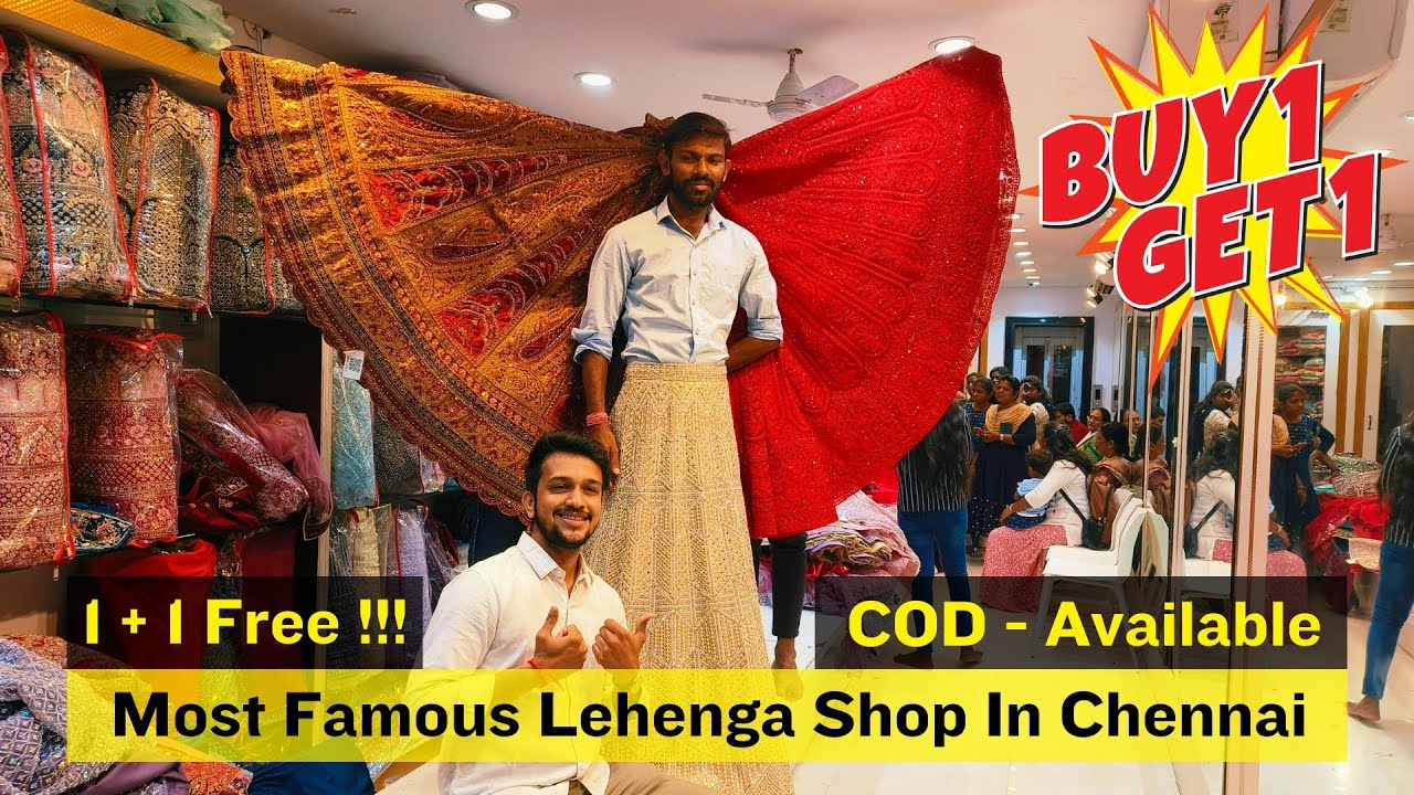 ➡️💥 COD Available - The Most Famous Lehenga Shop | Shree Boutique Sowcarpet | Priya just know