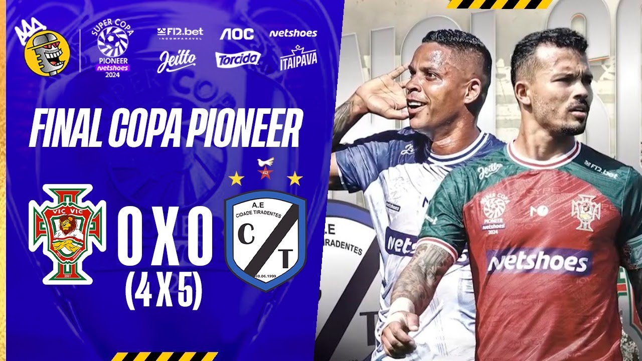 MELHORES MOMENTOS: CIDADE TIRADENTES X VIC VIC | FINAL SUPERCOPA PIONEER 2024
