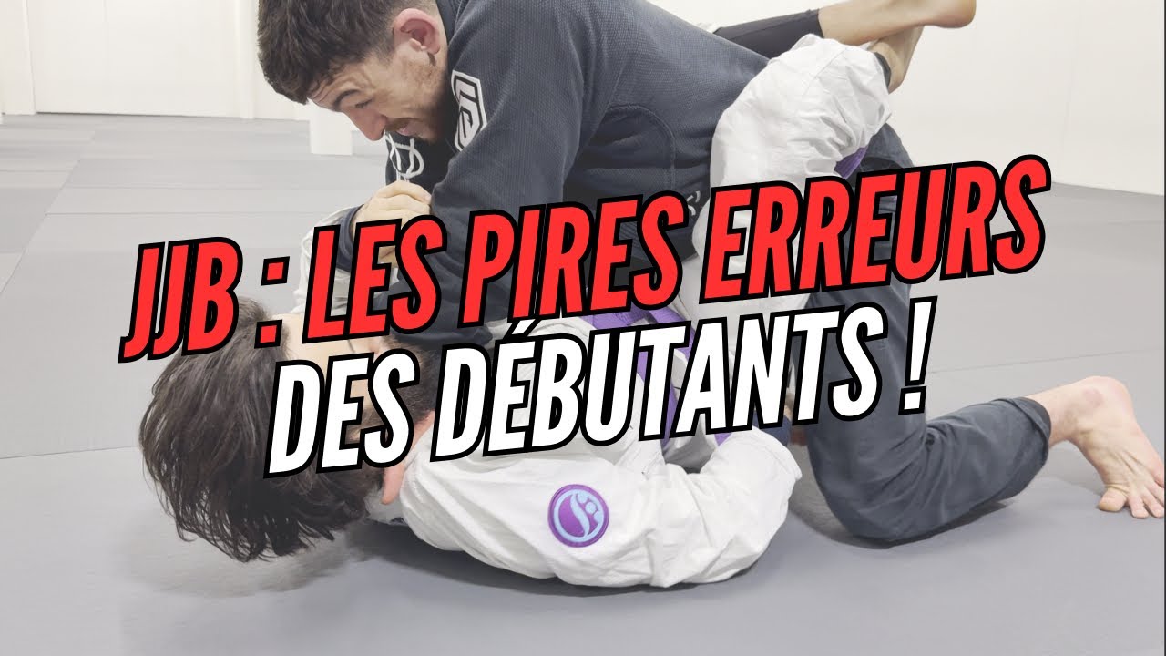 Les 10 PIRES ERREURS que font les DÉBUTANTS EN JJB