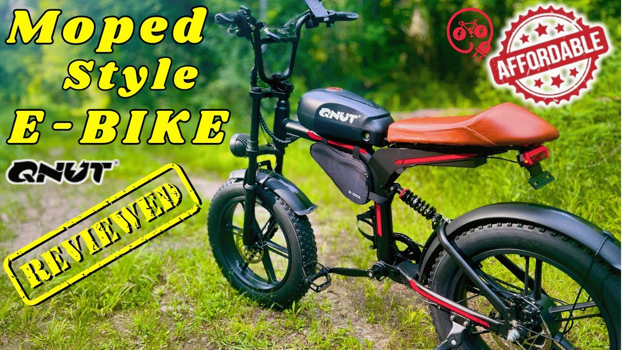 Moped Style E-Bike Walkthrough and Ride Test