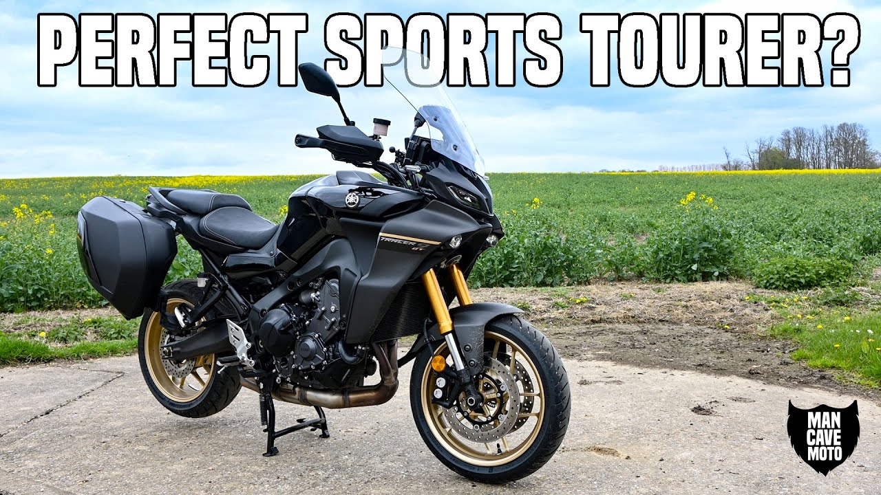 Yamaha Tracer 9 GT 2023 года — первый обзор — современный спортивный туристический мотоцикл