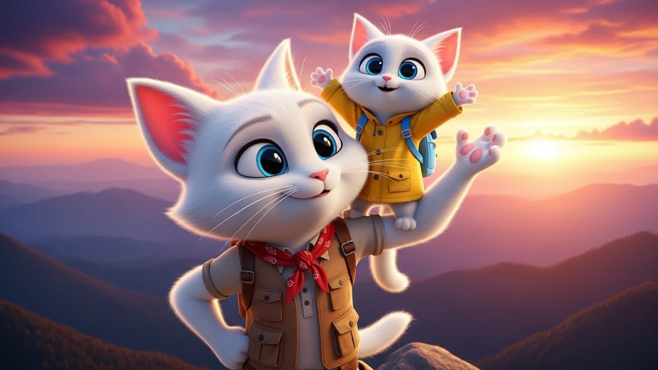 🚀 Epic Adventure! Cat Family's Thrilling Journey 🌟👨‍👩‍👧‍👦