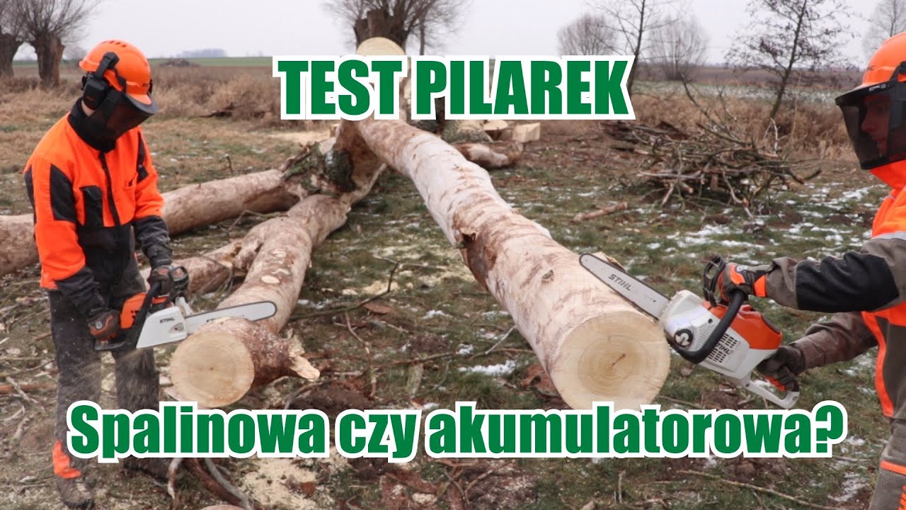 Test pilarek - spalinowa czy elektryczna? Stihl MS 171 | Stihl MSA