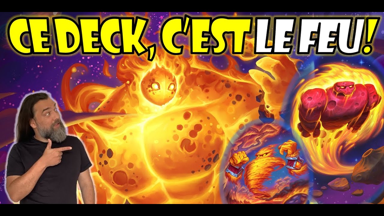 CE DECK, C'EST LE FEU! Deck Mage Feu Élémentaire du Theorycrafting La Ténèbre de l'Au-Delà