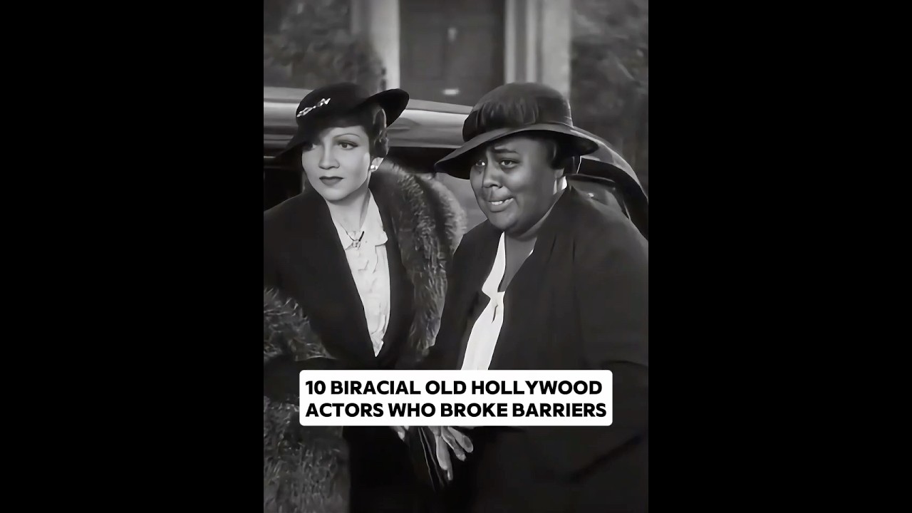 10 Biracial OLD Hollywood Actors Who Broke Barriers#shorts #actor #longervideos