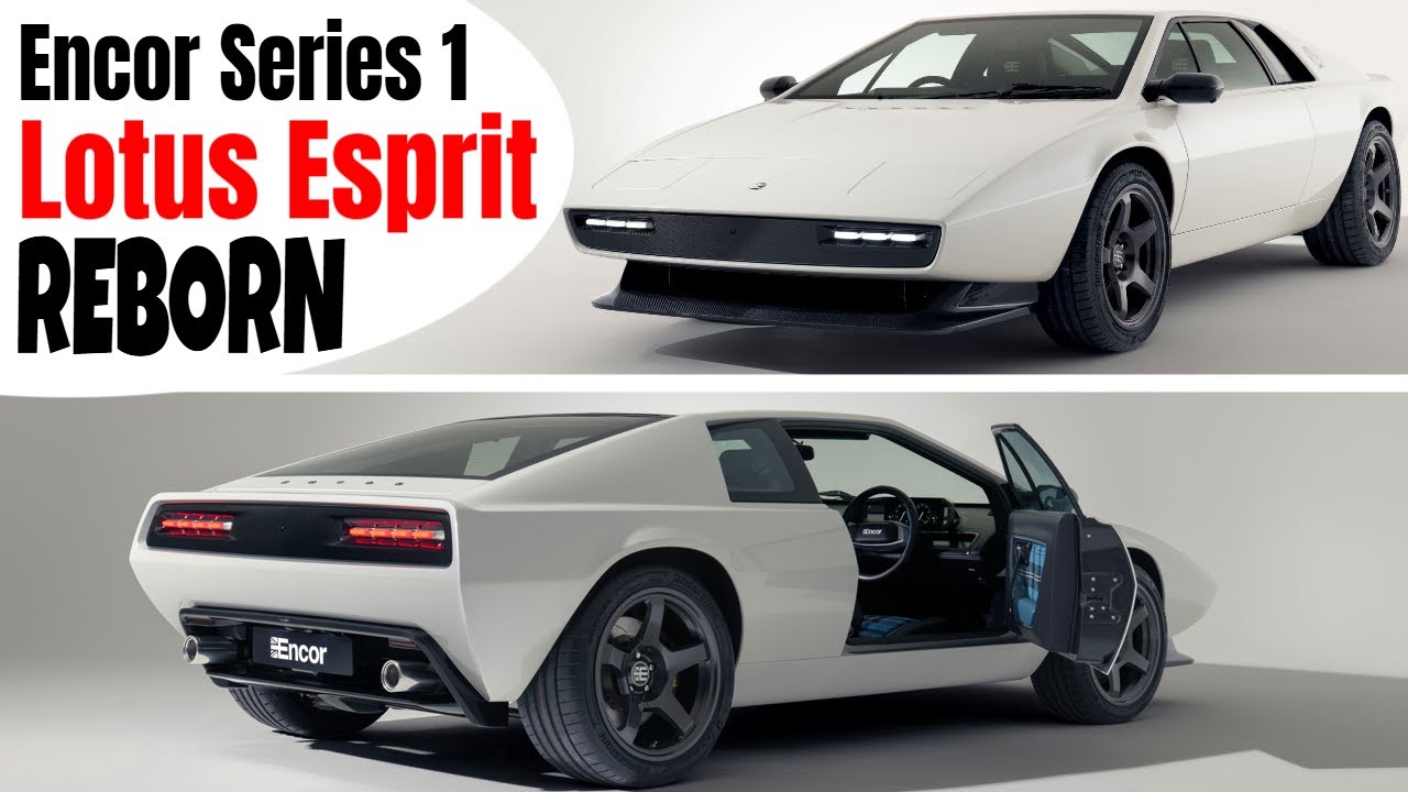 Encor Series 1: карбоновое Lotus Esprit возрождается спустя 50 лет