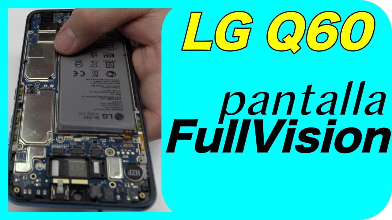 Разобрать LG Q60