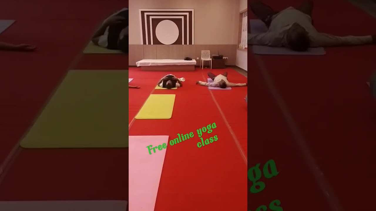free online yoga class! subscribe my channel 