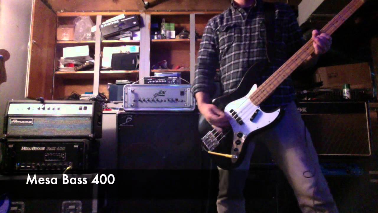 Aguilar DB 751 / Ampeg SVT / Mesa Bass 400