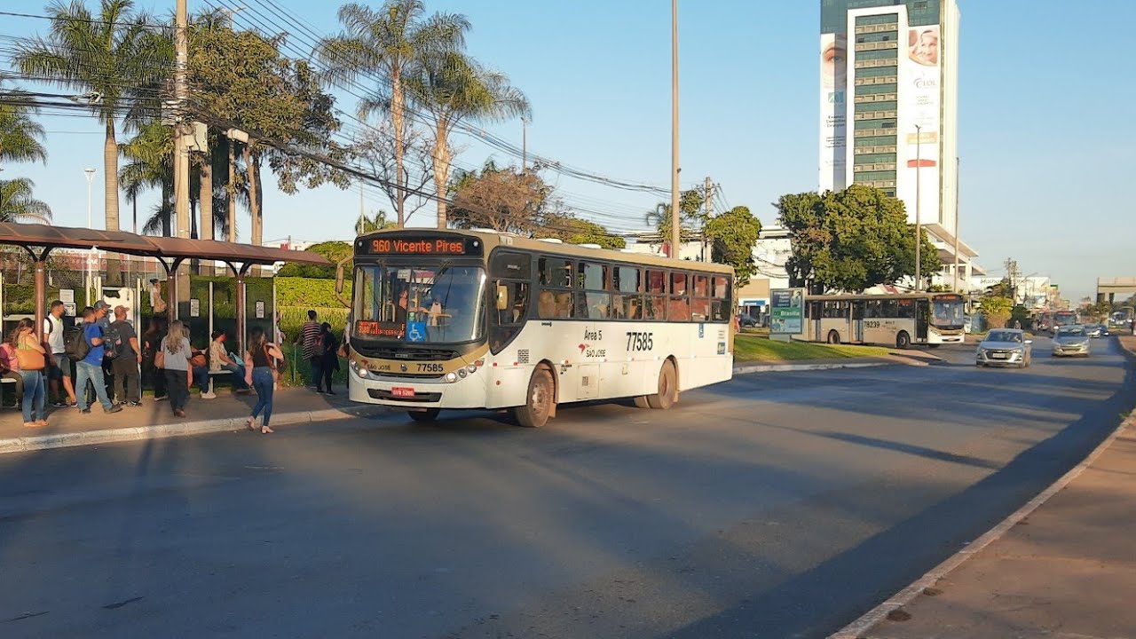 MOVIMENTAÇÃO DE ÔNIBUS (Pistão Sul - Taguatinga/DF)