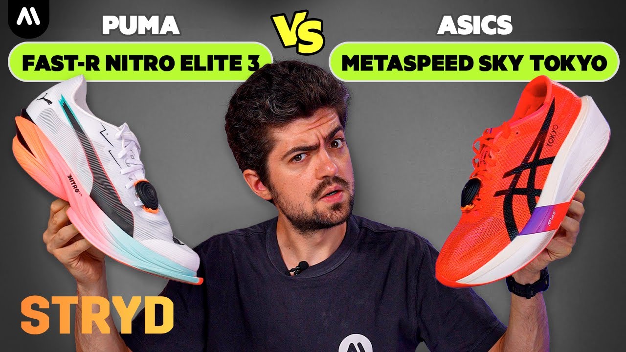 ASICS Metaspeed Sky Tokyo vs PUMA Fast-R 3 | Shoe battle with STRYD