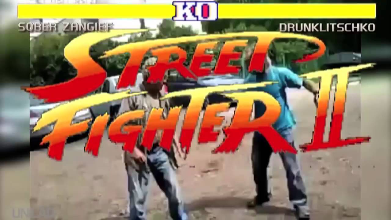 Street Fighter Drunk Lads Edition   YouTube