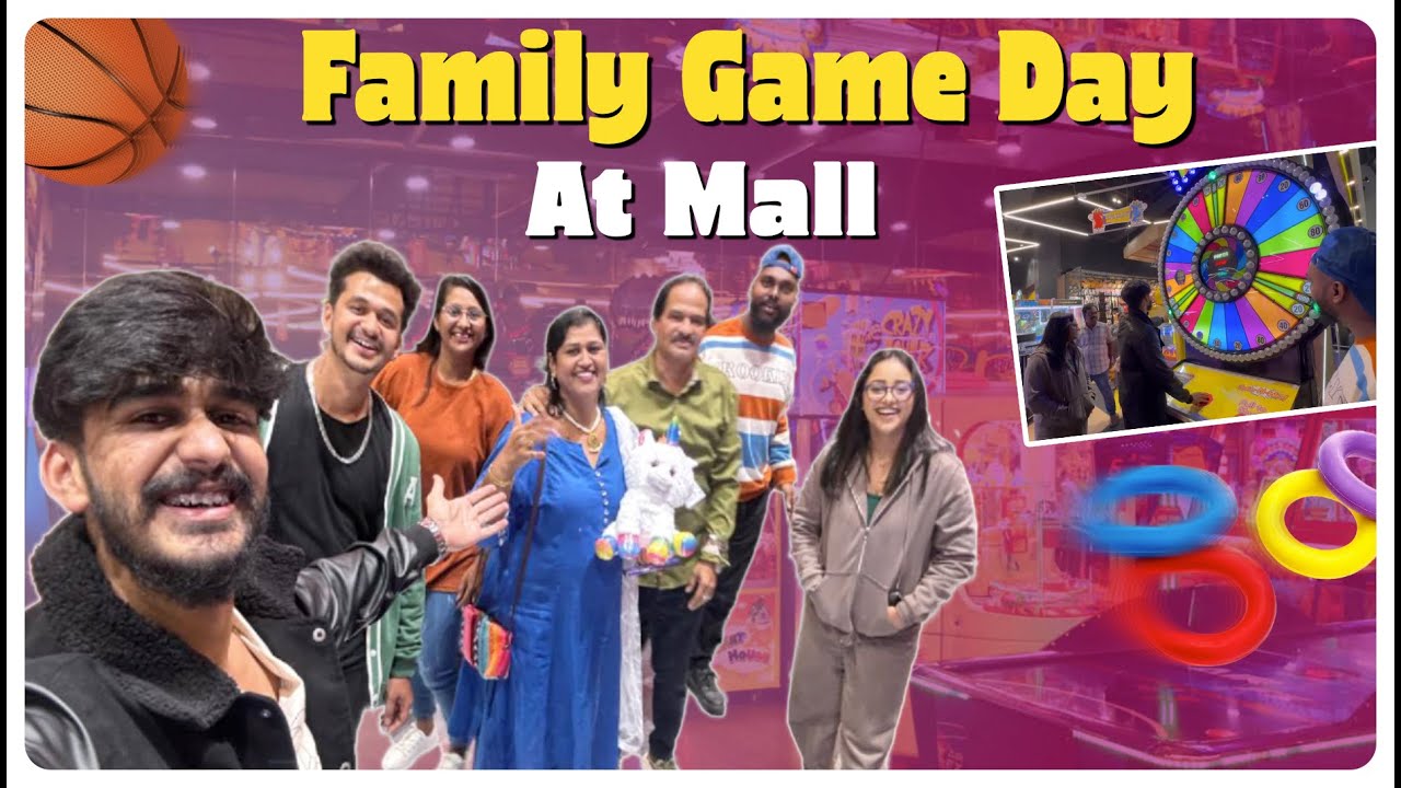 Family ಜೊತೆ Mall ಅಲ್ಲಿ Competition 😳 👊🏻 | With Family | Samsameer_insta