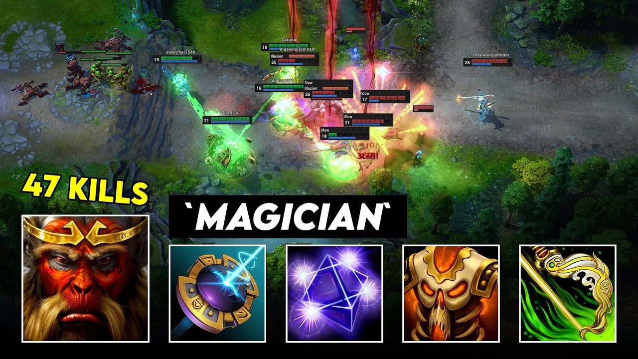 HON Reborn Monkey King - `magician` 47 Kills