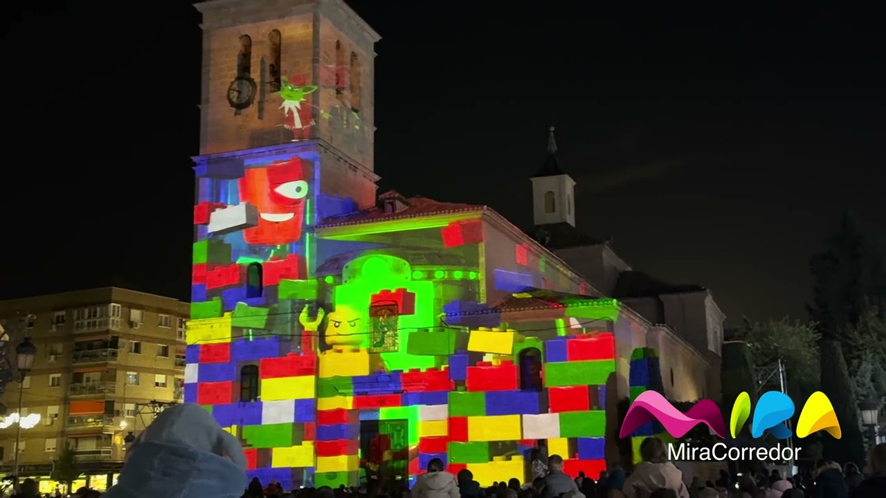 Así es Fantasía de Navidad 2024, el videomapping de la Plaza Mayor de Torrejón de Ardoz
