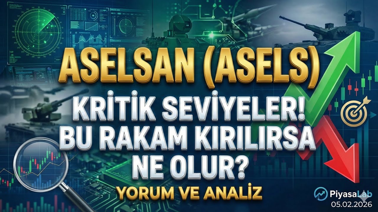Aselsan (ASELS) Kritik Seviyeler! | Bu Rakam Kırılırsa Ne Olur? Yorum ve Analiz