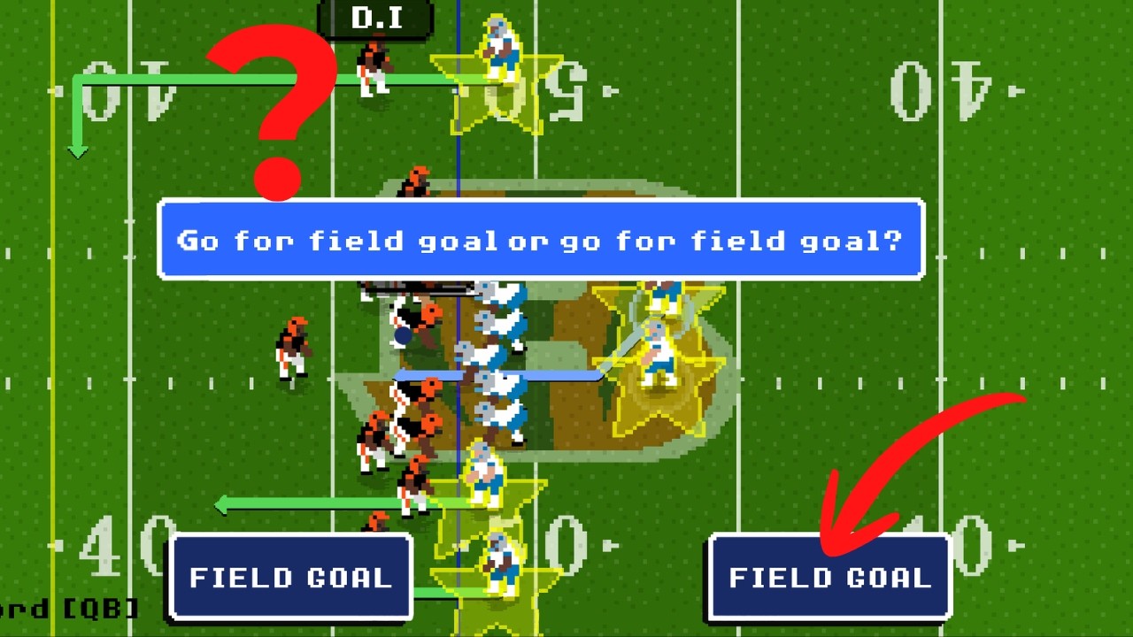 Can You Win Only Kicking Field Goals in Retro Bowl?