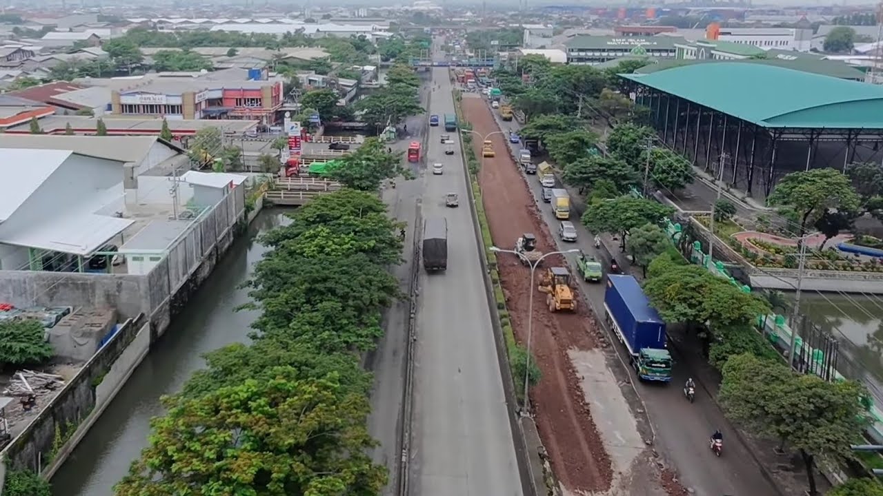 Penimbunan Material & Pemadatan Sudah di Mulai di Jl. Kaligawe Sèmarang, Latin Tersendat (150126)