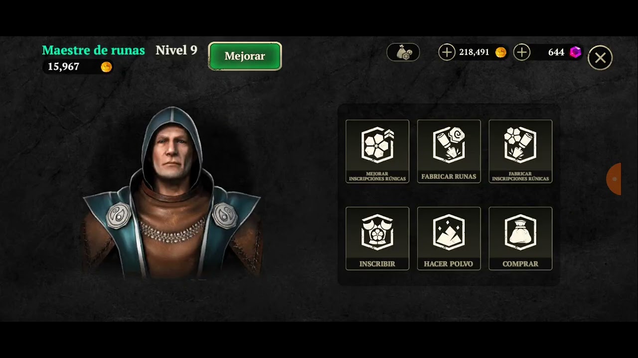 Evil Lands (creando palabra runica) el maestro de runas para asesino vampirico 