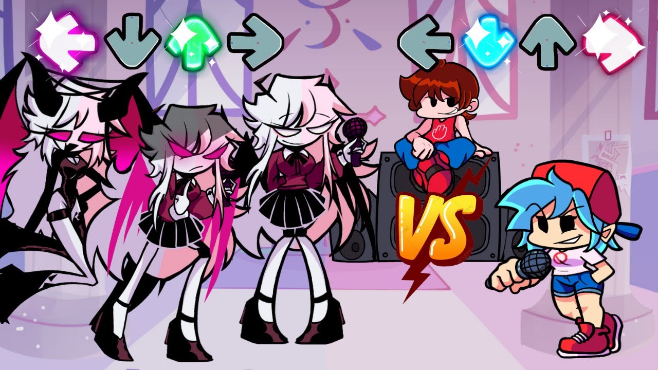 Friday Night Funkin' - BF vs Selene (MFM Selever Genderswap) - Full Week