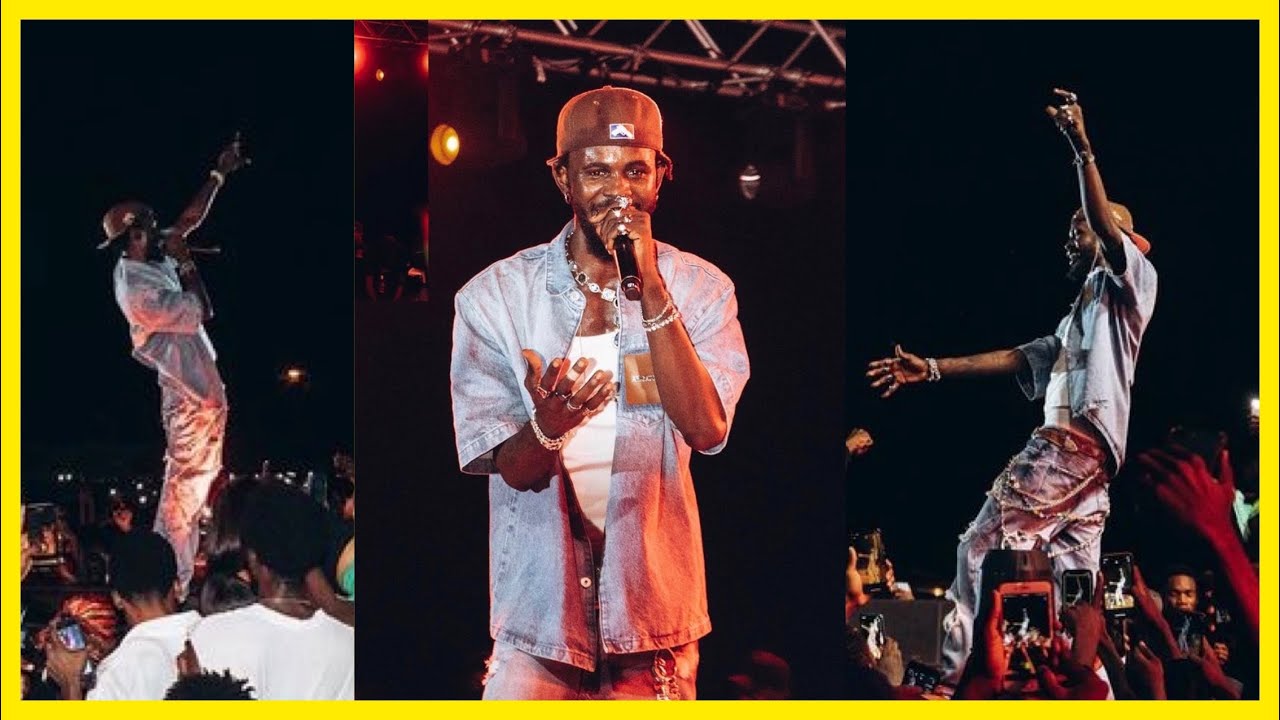 Black Sherif Storms Stage with Energetic Performance with Crowd at Unilandfest & His Arrest Issues