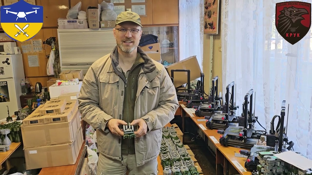 Kruk (Raven) Drone School & 3D Printing Factory in Ukraine / Kruk Школа дронів і фабрика 3D друку