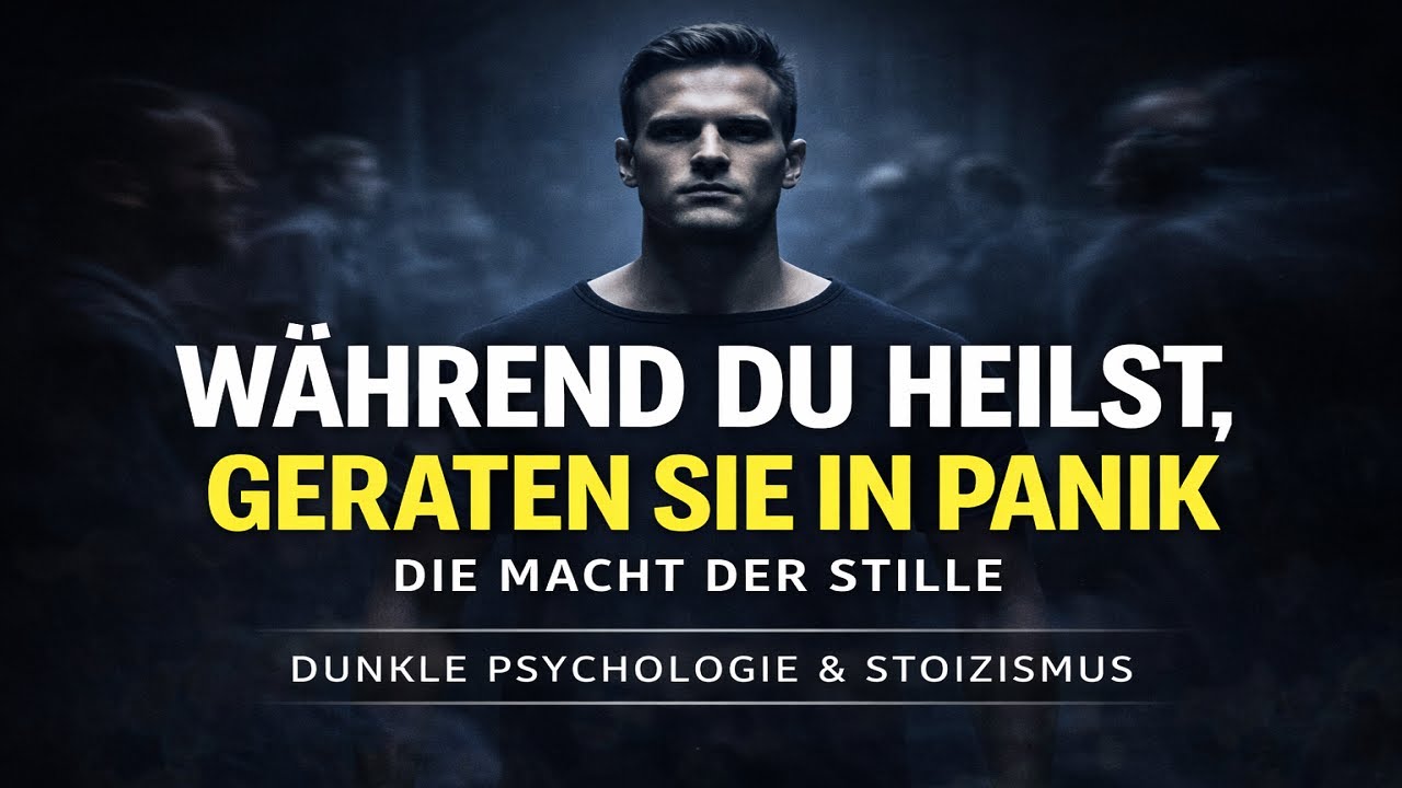 Während Du Heilst, Geraten Sie In Panik – Die Macht Der Stille | Dunkle Psychologie & Stoizismus