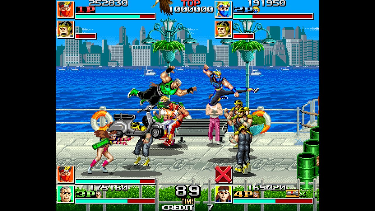 Zero Team 2000 arcade 4 player Netplay 60fps