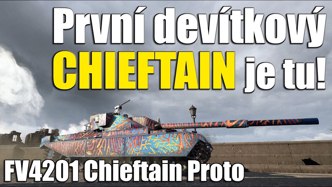 💥 Devítkový Chieftain je tu a může ho mít každý! 🥳 | World of Tanks