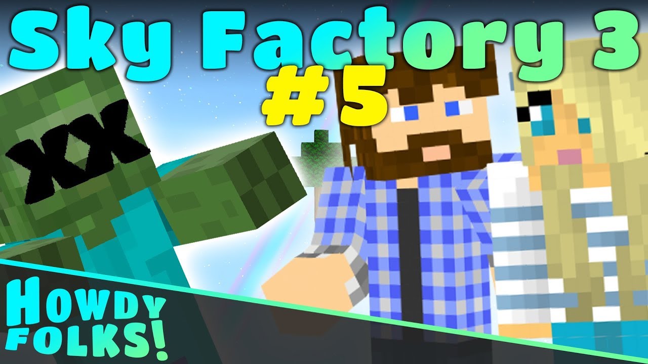 Бойня монстров || SKY FACTORY 3 || #5