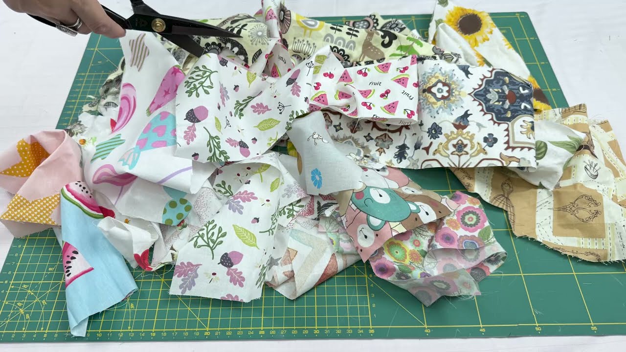 Я никогда не думала, что эта сумка, сшитая из обрезков ткани, будет иметь такой успех на ярмарке.