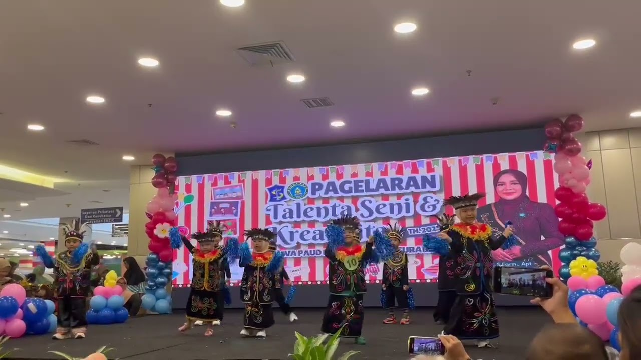 Pagelaran talenta seni dan kreatif paud TK Al Ikhlas surabaya