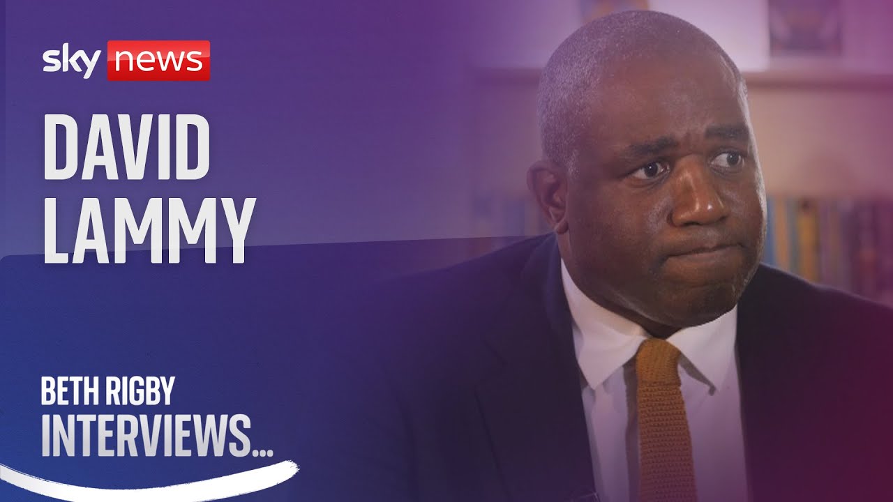Beth Rigby Interviews... David Lammy